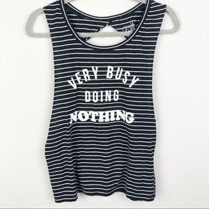 COLD CRUSH | Very Busy Doing Nothing Cutout Top L